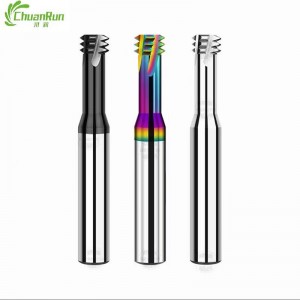 cortador de fresado de rosca de tres dientes tres dientes de dientes enteros molido de rosca de dientes